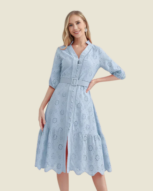 Vestido Midi Laise Soltinho Verano